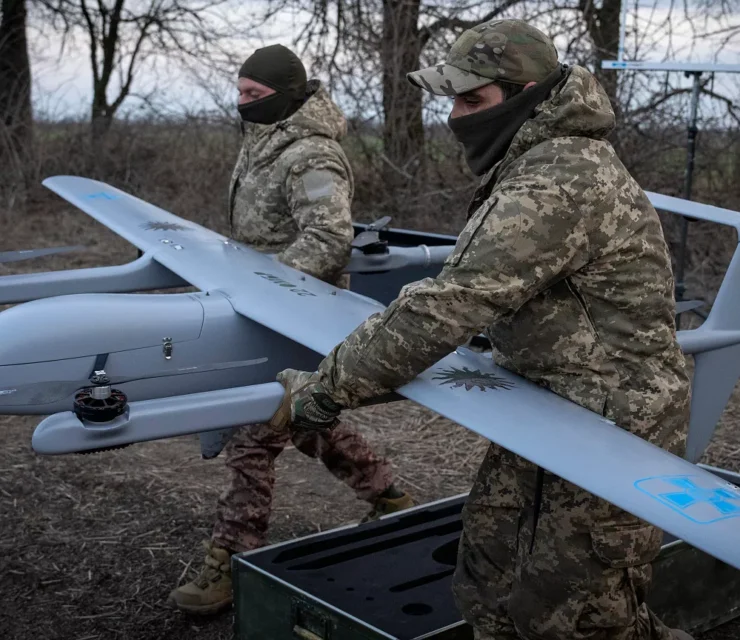 Ukraine reports Russia largestdrone