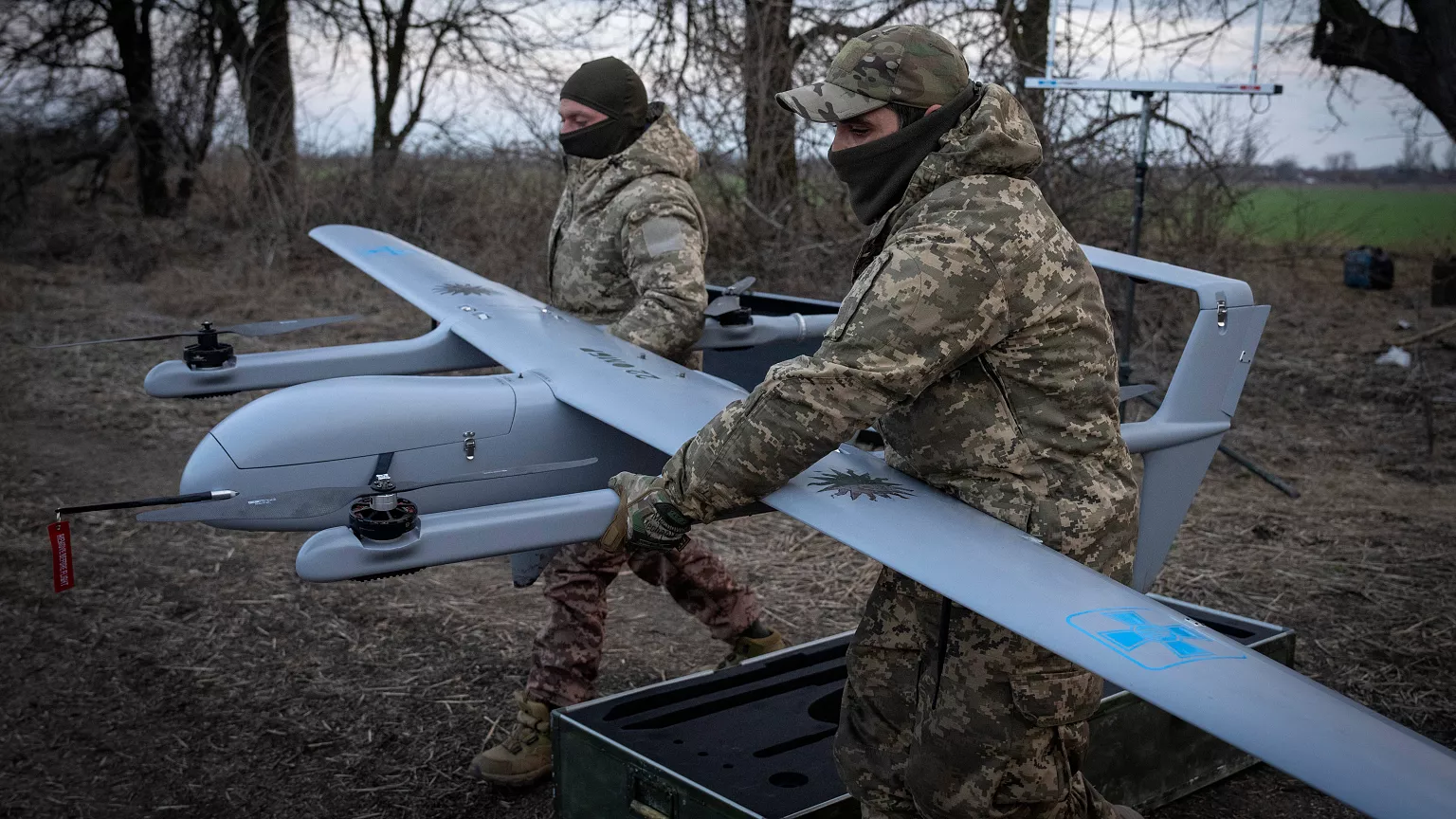 Ukraine reports Russia largestdrone