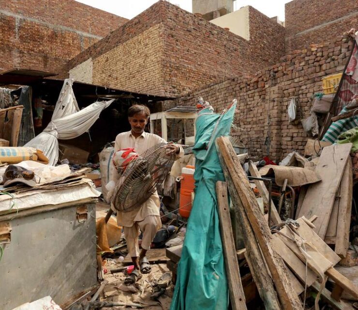 Heaving storms in Punjab 10 peopledied