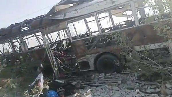 Six children killed in a school busblast in Pakistan’s Balochistan